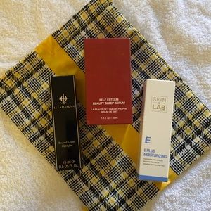Skin serum, moisturizer set with Ipsy bag